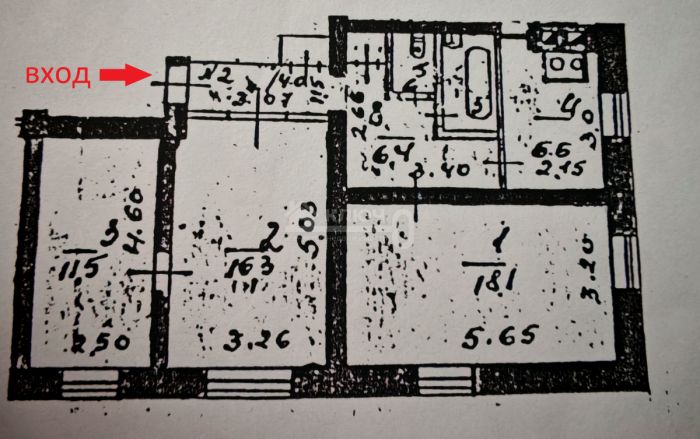 Схема планировки